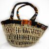 Panier Ecrin d'Afrique tressé en paille