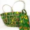 Panier Ecrin d'Afrique avec sa petite pochette
