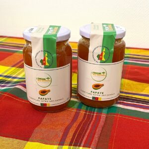 Confiture artisanale de papaye 370g